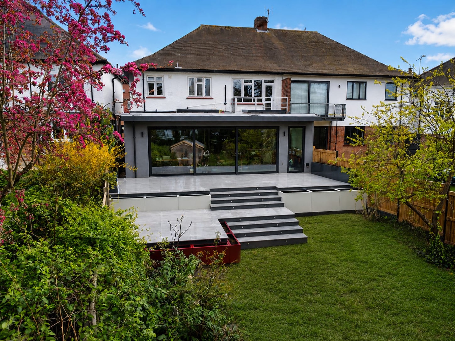Finished iFrame garden in Clapham