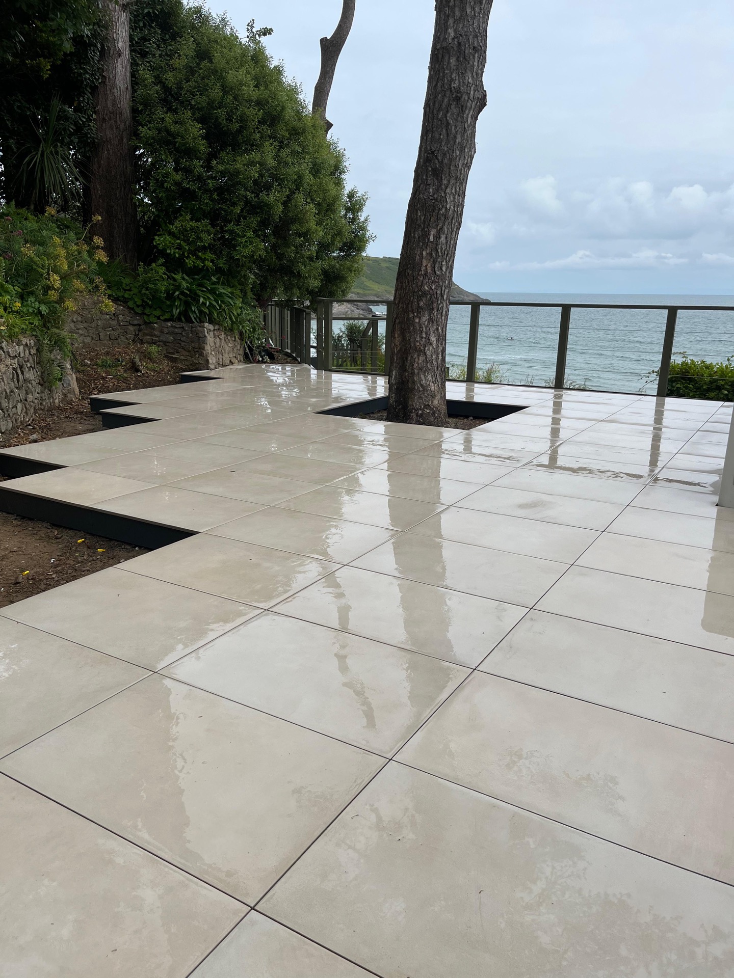 Completed terrace in TPO zone