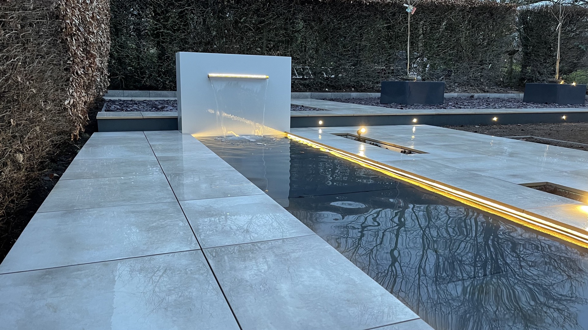 Water rill detail